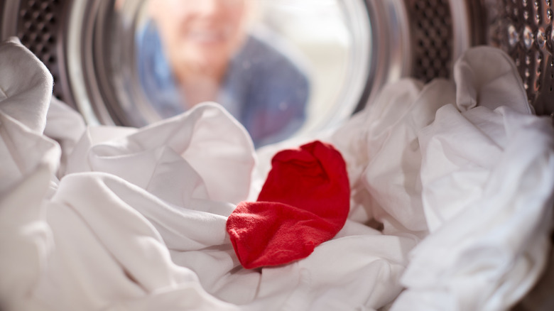 Lone sock in dryer