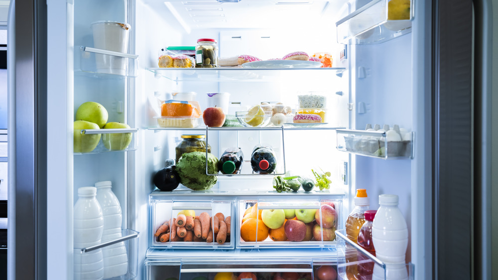 organized fridge