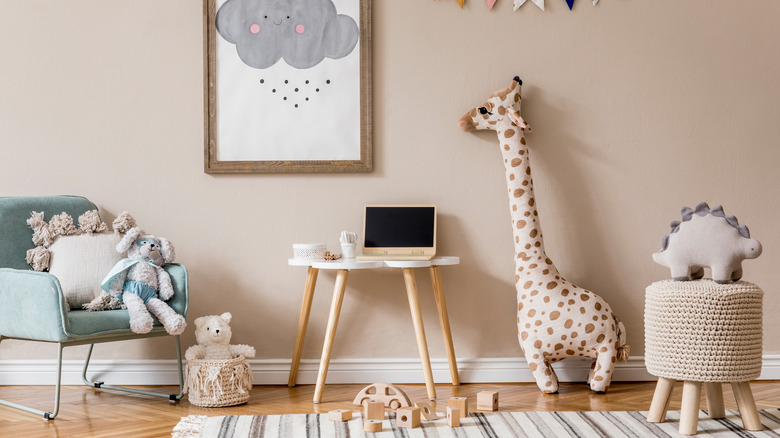 animal-themed nursery