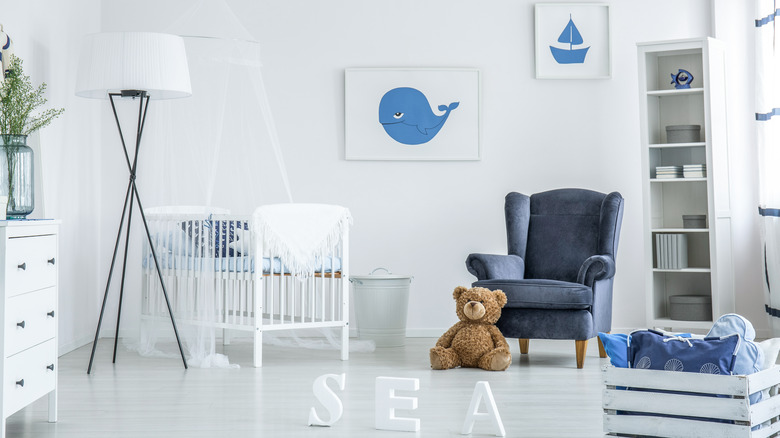 Ocean-themed nursery