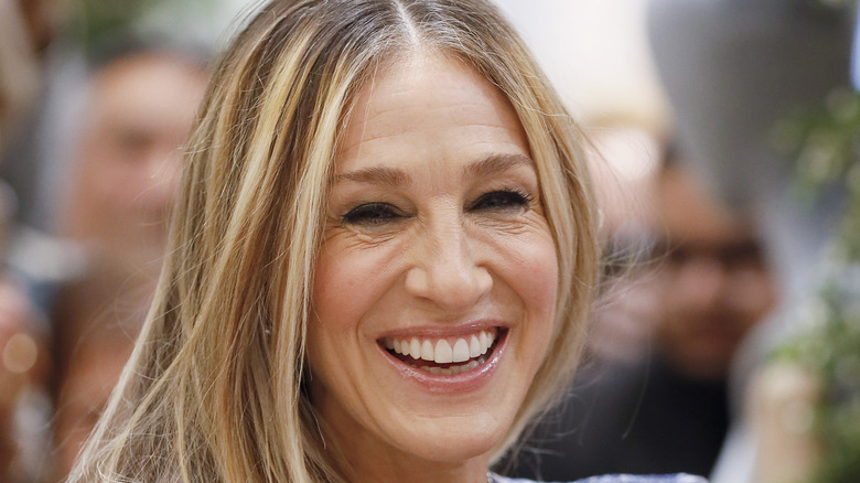 Sara Jessica Parker smiles