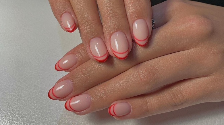 invisible french manicure instagram photo