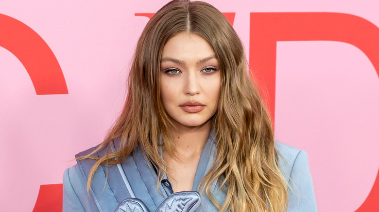 Gigi Hadid on the red carpet