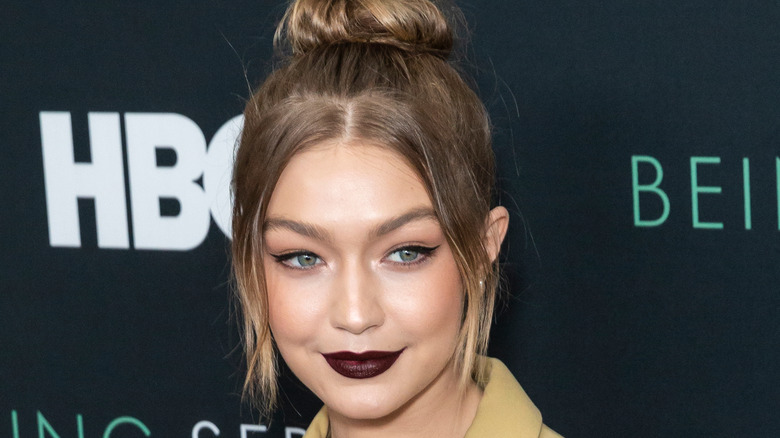 Gigi Hadid on the red carpet
