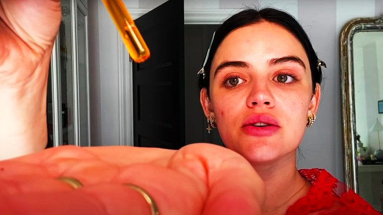 lucy hale serum skincare