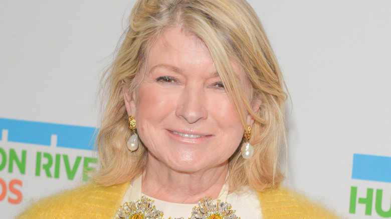 Martha Stewart in yellow