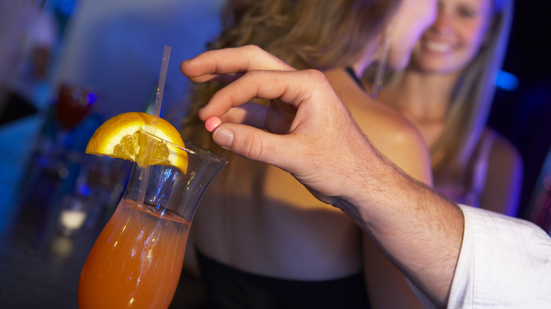 drink getting drugged