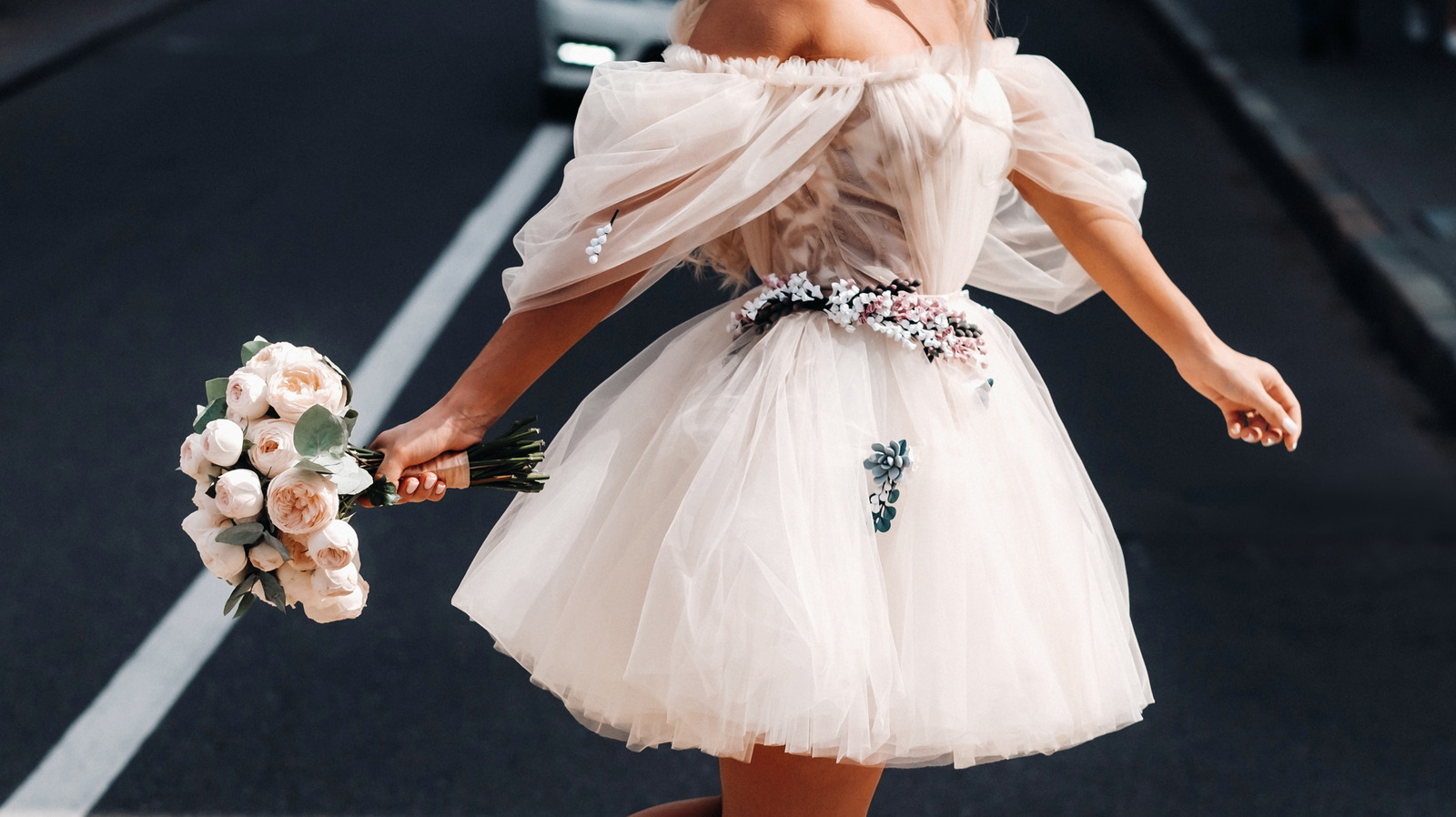 How To Style A Short Wedding Dress