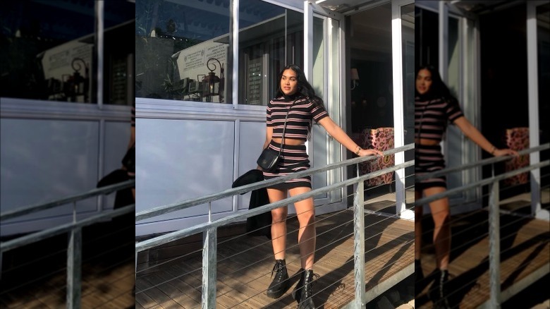striped summer set