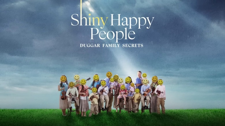 Poster for Shiny Happy People docuseries
