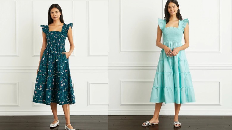 Model wearing original Nap Dress