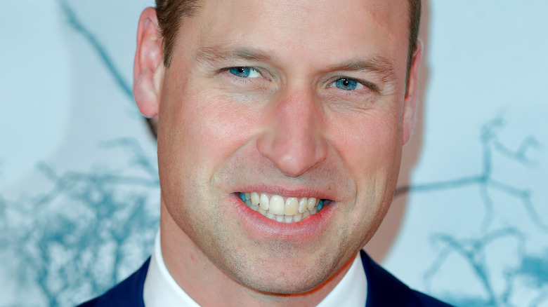 Prince William smiling