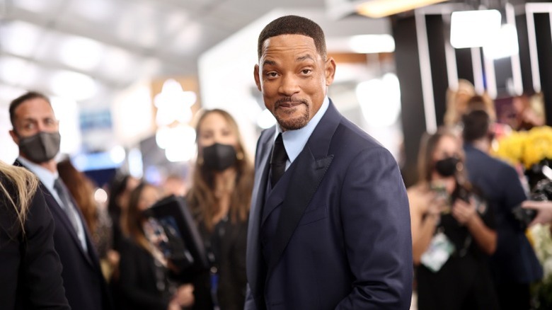 Will Smith attends the 28th Screen Actors Guild Awards in Santa Monica, CA (2022)