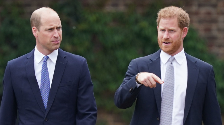 Prince William and Prince Harry together