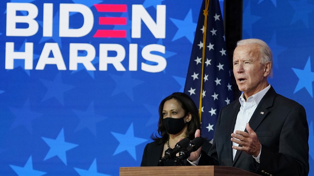 Kamala Harris and Joe Biden