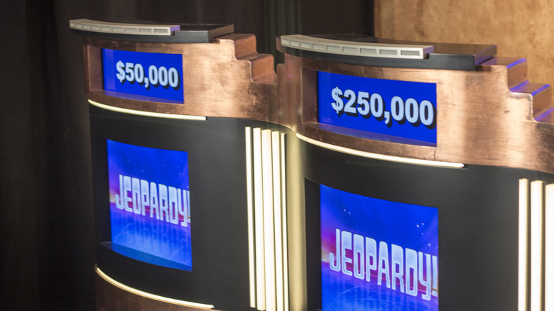 Jeopardy! podiums