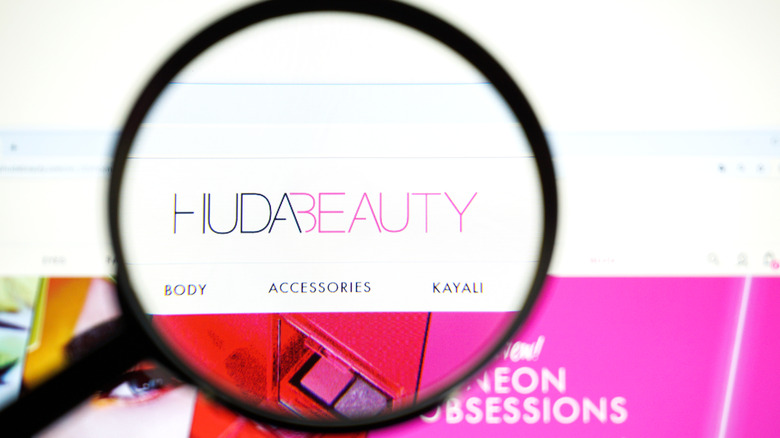 Huda Beauty website