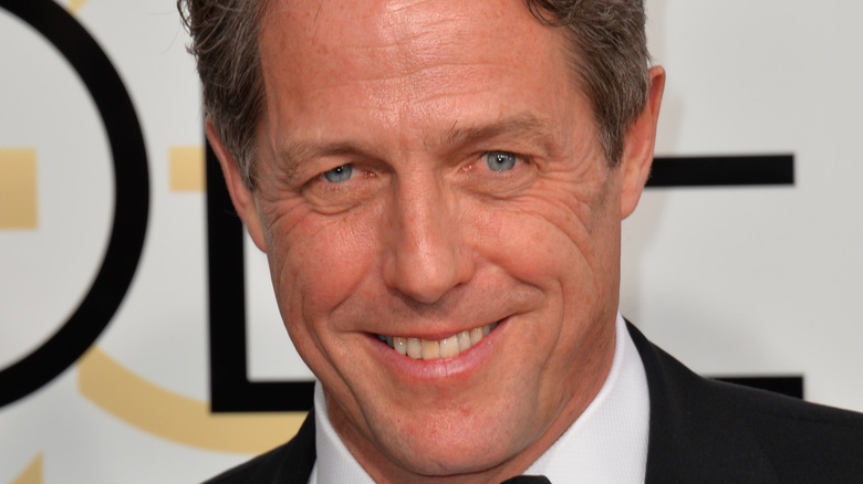 Hugh Grant on the red carpet