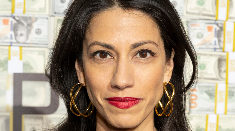 Huma Abedin smiling