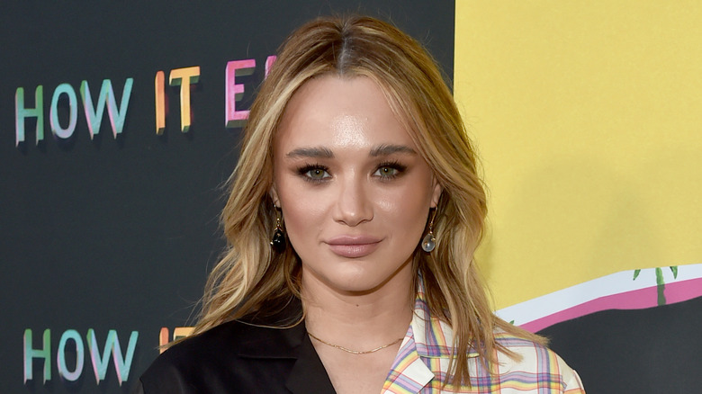 Hunter King posing