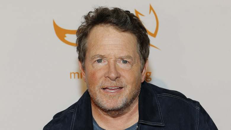 Michael J Fox at a red carpet event