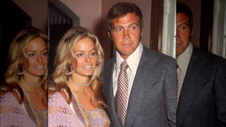 Farra Fawcett and Lee Majors circa the early '70s