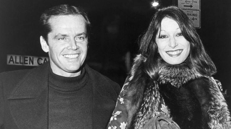 Jack Nicholson and Anjelica Huston in 1974