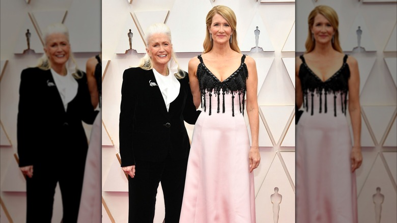 Diane Ladd and Laura Dern at the 2020 Academy Awards