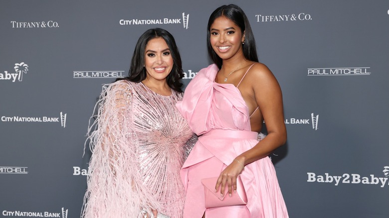 Vanessa Bryant and Natalia Bryant at the Baby2Baby 10-Year Gala in 2021