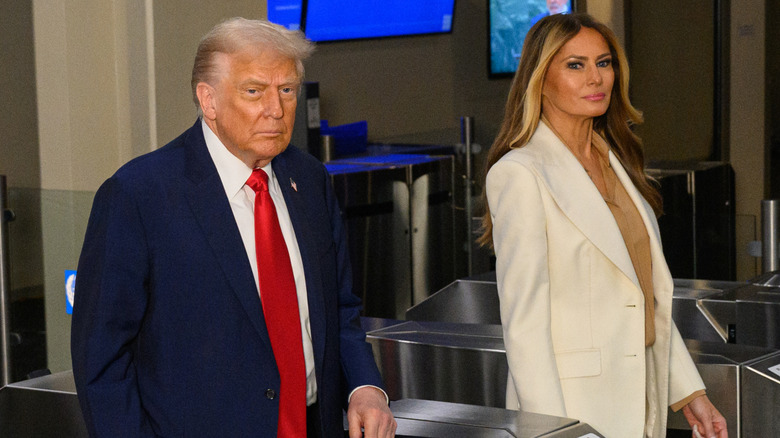 Donald and Melania Trump at UN