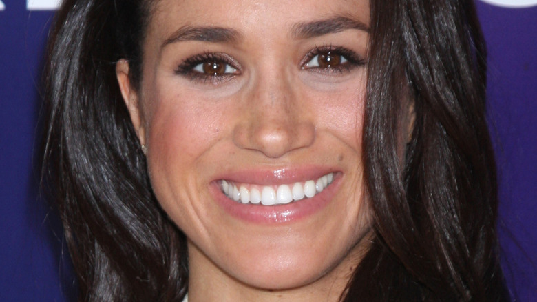 Meghan Markle smiling