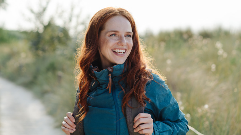 hiking woman