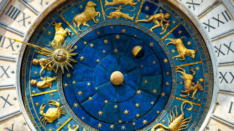 Astrological clock