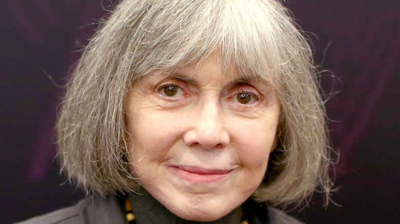 Close up of Anne Rice