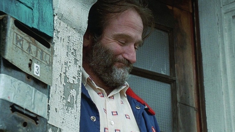 Robin Williams' Sean standing in a doorway in 1997's "Good Will Hunting"