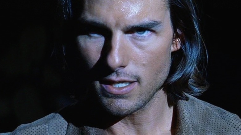 A close-up of Tom Cruise's Frank T.J. Mackey in "Magnolia"