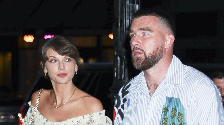 Taylor Swift and Travis Kelce photographed during an NYC outing in 2026