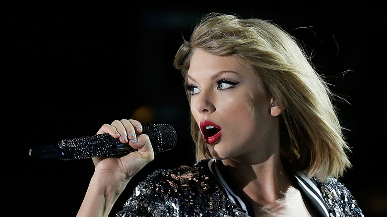 Taylor Swift during "The 1989 World Tour" in 2015.