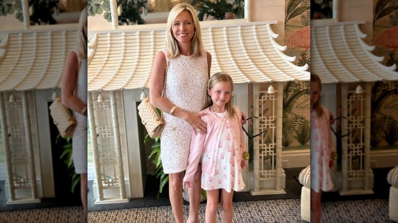 Ainsley Earhardt and daughter Hayden Proctor pose together for Easter 2024