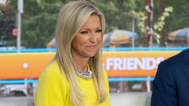 Ainsley Earhardt is seen on "Fox and Friends" at Fox News Channel Studios in New York City, NY (2025)