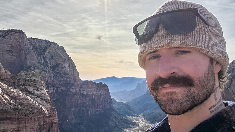 Chris O'Donnell standing outdoors