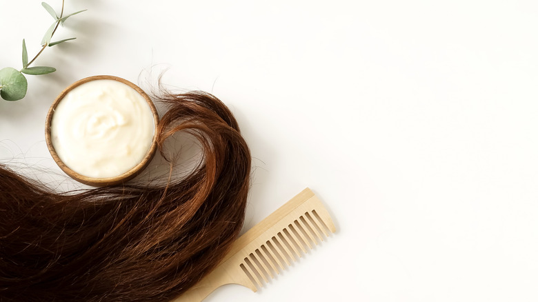 Hair mask and comb