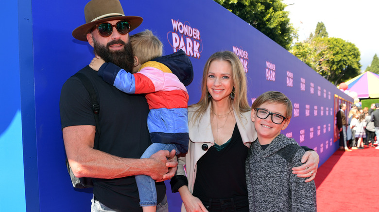 A.J. Cook and her family