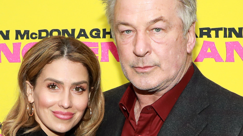 Alec and Hilaria Baldwin at movie premiere