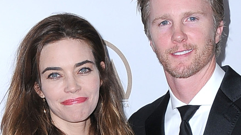 Amelia Heinle and Thad Luckinbill