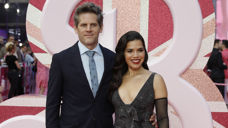 America Ferrera and Ryan Piers Williams at Barbie premiere