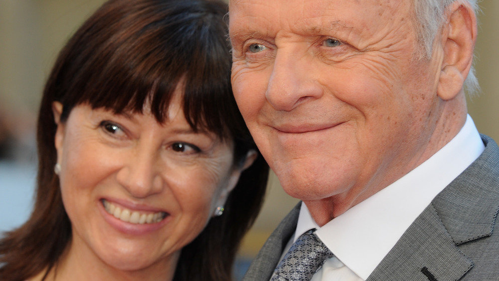 Anthony Hopkins and Stella Arroyave