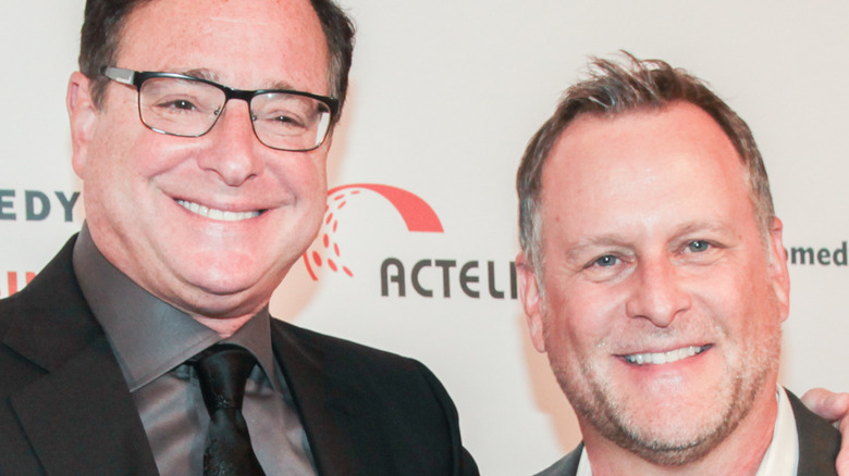 bob saget and dave coulier on red carpet