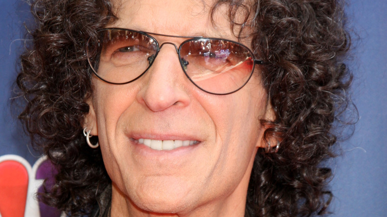 Howard Stern on the red carpet