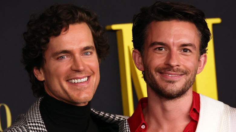 Matt Bomer Jonathan Bailey smiling